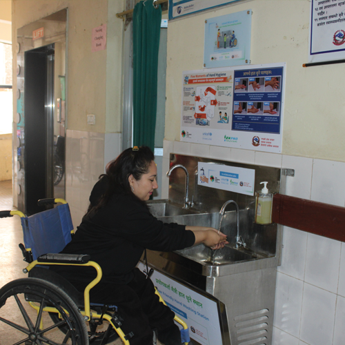 Improving WASH, HCWM and IPC Services in Healthcare Facilities in Bagmati and Gandaki Provinces
